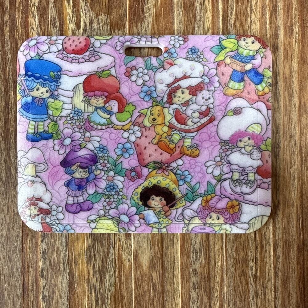 Strawberry Shortcake Badge ID Holder